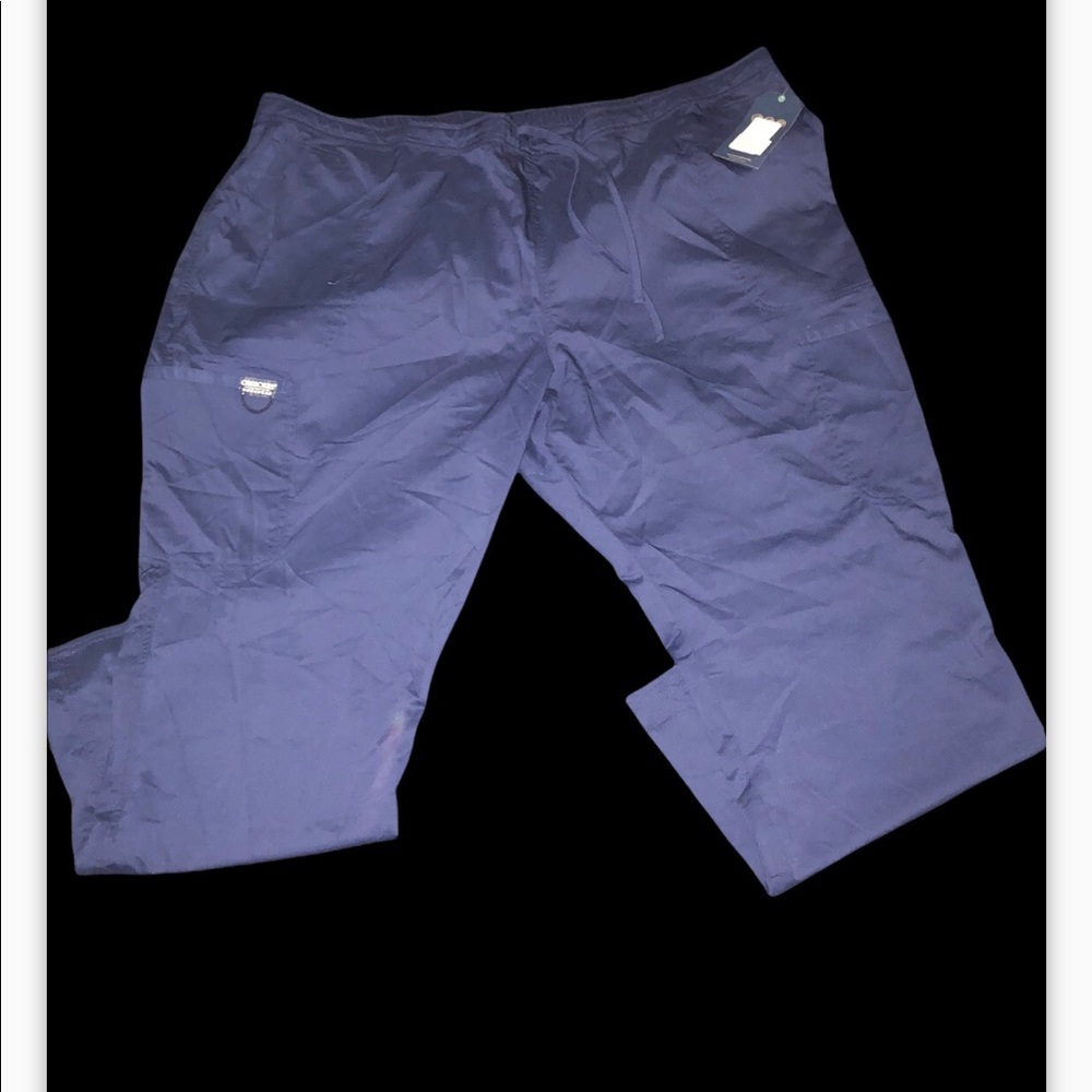 4XL woman’s navy blue Cherokee scrub pants